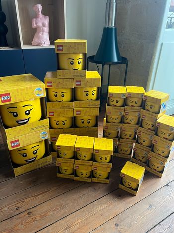 Boîte de rangement lego 