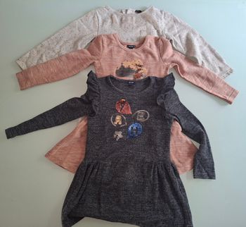 Lot de 3 robes 4 ans