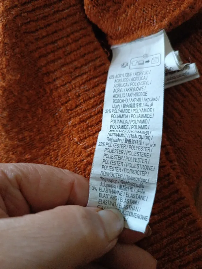 Pull marron Kiabi 4A - photo numéro 3