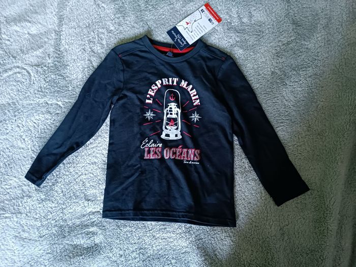 Tee-shirt manches longues garçon – 4 ans – Terre de Marins - photo numéro 6