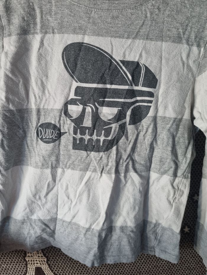 T-shirt manches longues imprimé 8ans - photo numéro 3