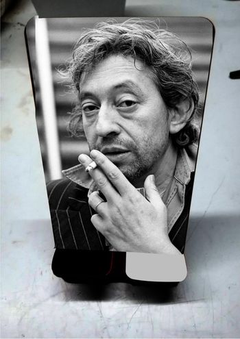 support téléphone motif serge gainsbourg neuf