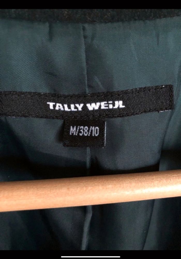 Blazer Tally Weijl en velours vert canard taille 38 bon état - photo numéro 16