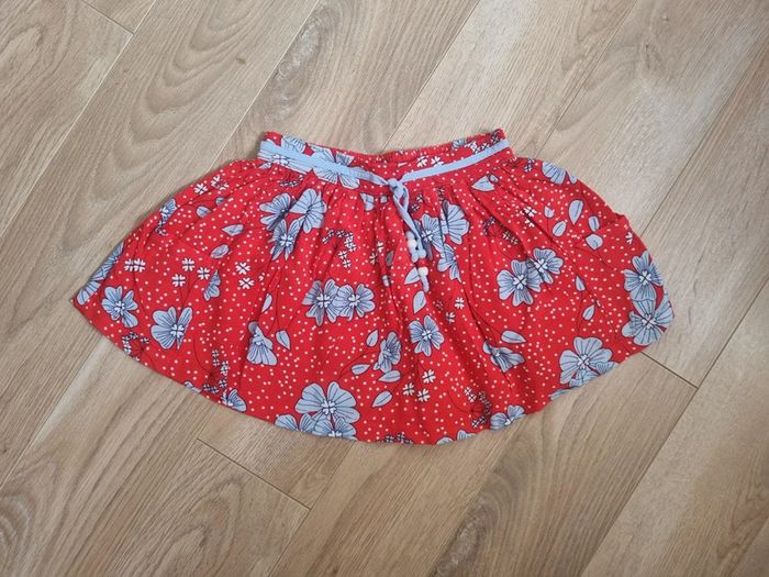Jupe fleurs 4 ans