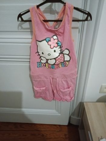 Combishort hello Kitty rose et multicolore