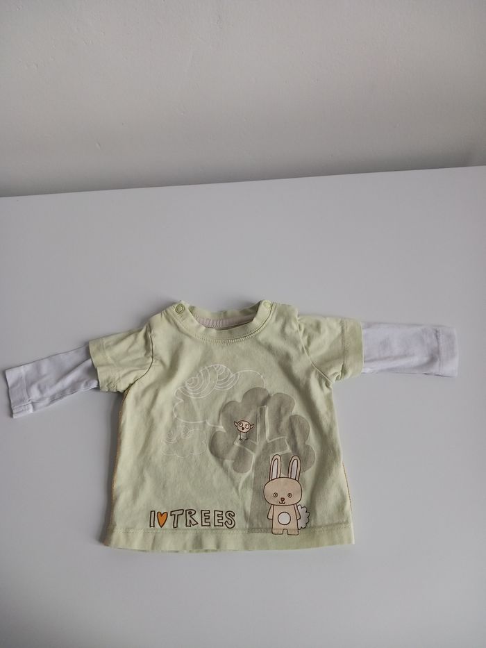 Tee-shirt manches longues taille 56