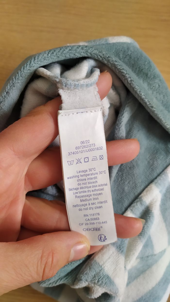 Pyjama chaud Okaïdi taille 12 mois - photo numéro 6