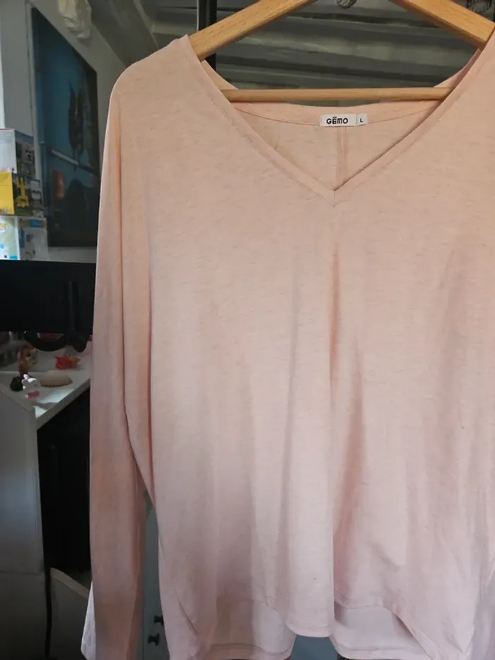 Pull rose gemo - photo numéro 3