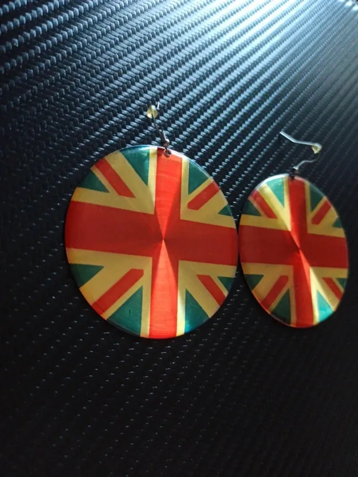 Boucles d'oreilles Union Jack 🇬🇧 - photo numéro 6