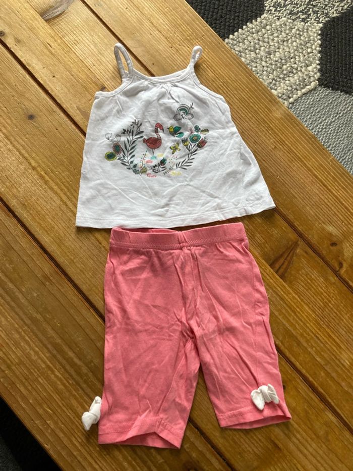 Ensemble haut bretelle leggings