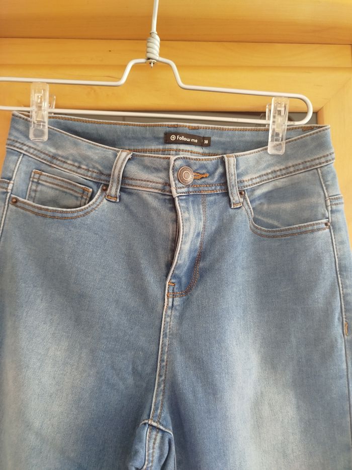 Jean slim bleu taille 38 - photo numéro 3