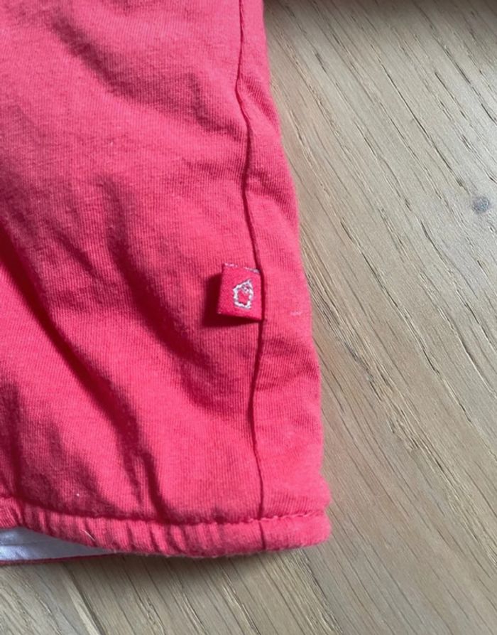 Manteau mi-saison rouge - Cadet Rousselle - 6mois - photo numéro 5