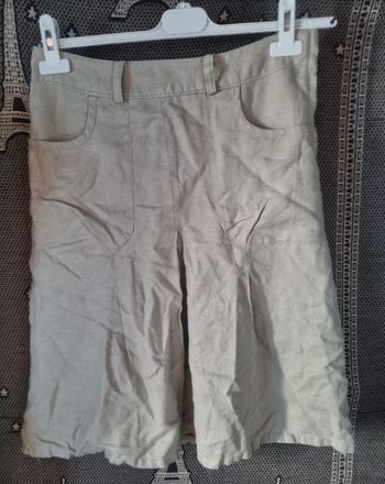 Jupe mi-longue beige 36 H&M