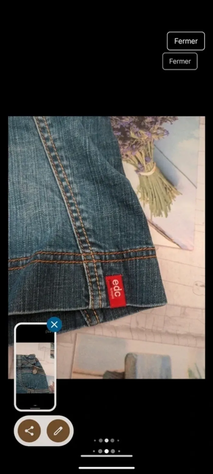 Jupe jeans - photo numéro 4