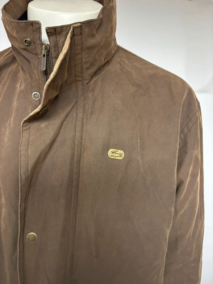 Parka homme Lacoste Sport taille 52 marron en excellent état - photo numéro 9