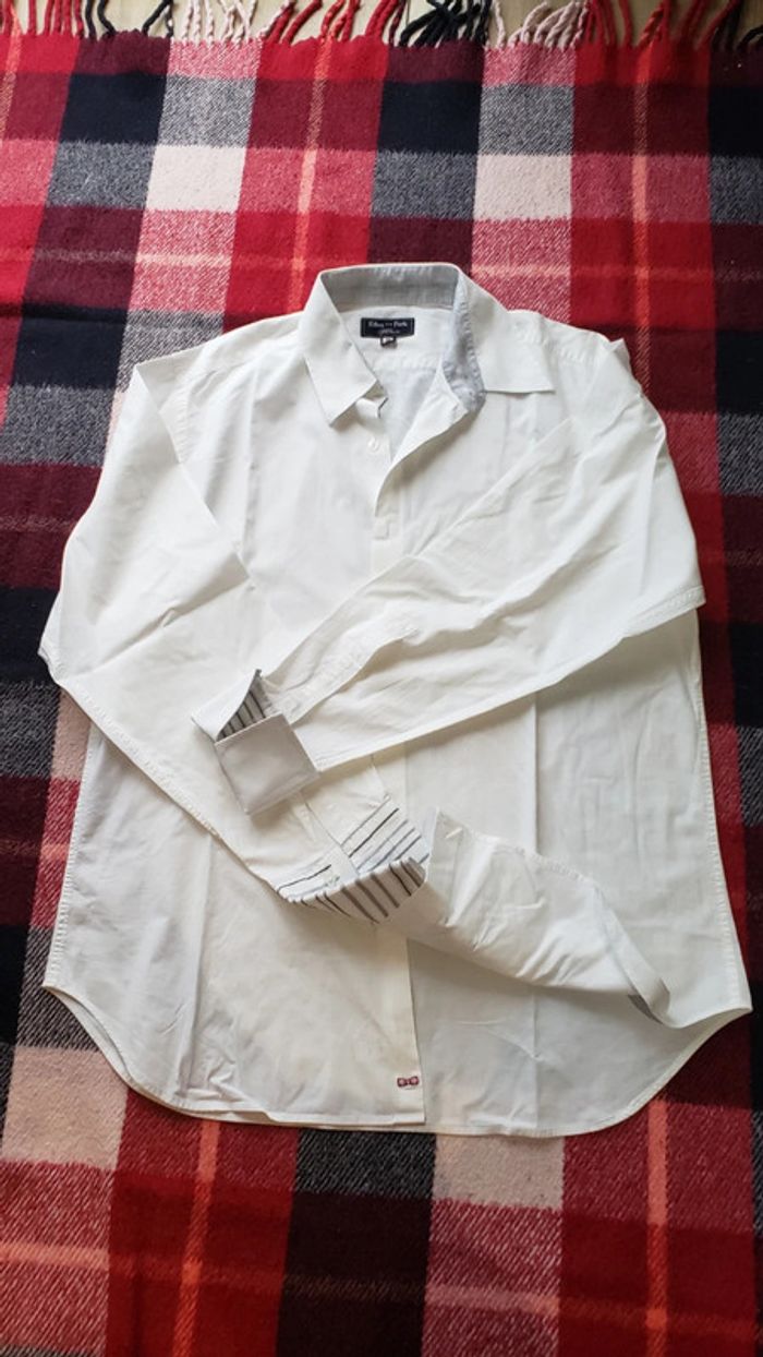 Chemise Eden Park blanche Taille 42/17 - photo numéro 5