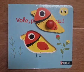 Livre puzzle vole, petit oiseau