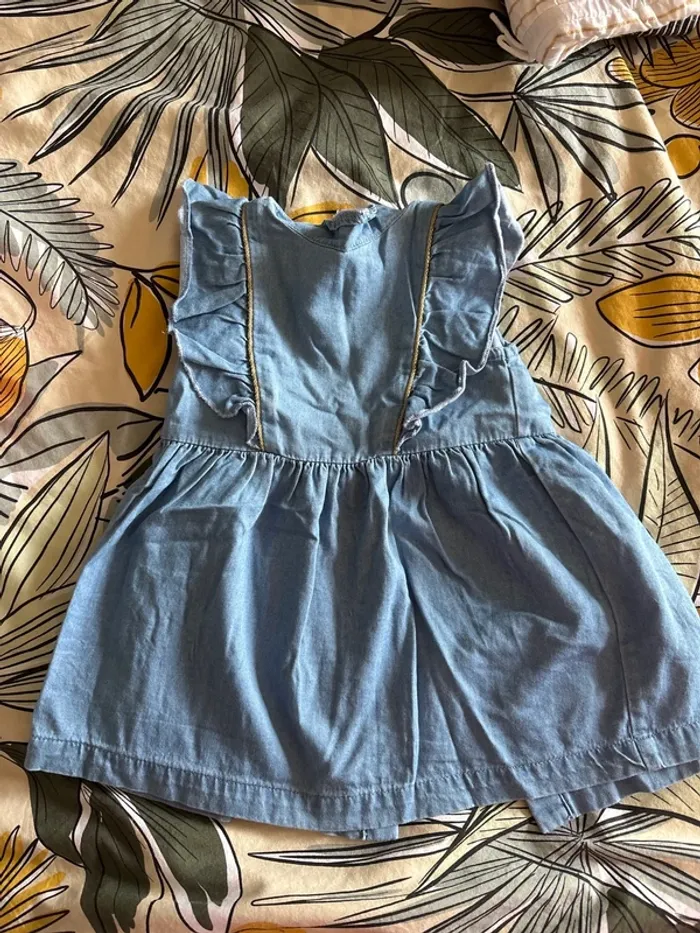 Robe en jeans