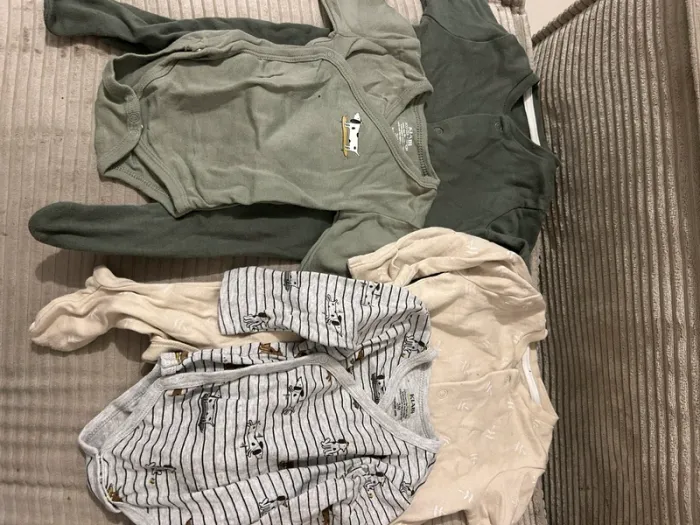 Lot de 2 pyjamas cotons + 2 bodies 3 mois