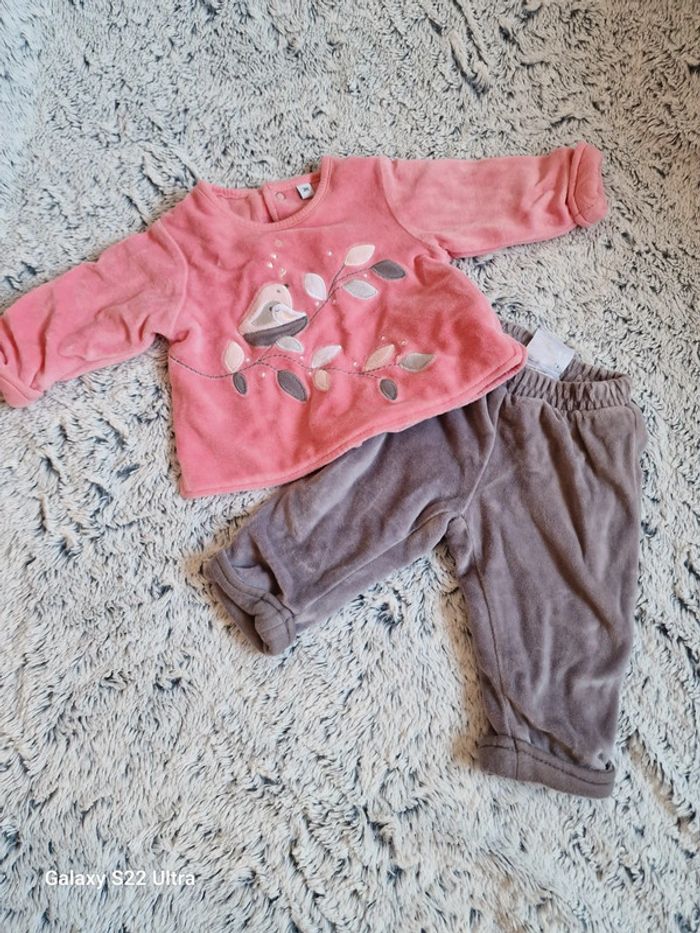 Ensemble fille polaire