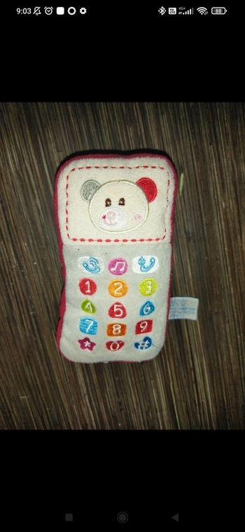 Téléphone en jouet 