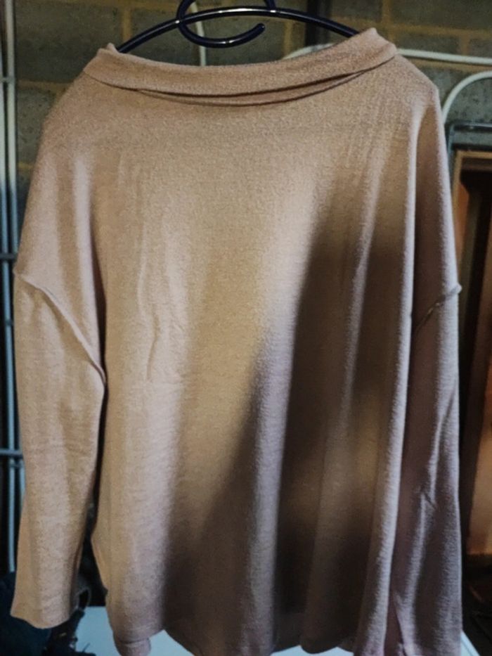 Pull atmosphère taille L en excellent état rose