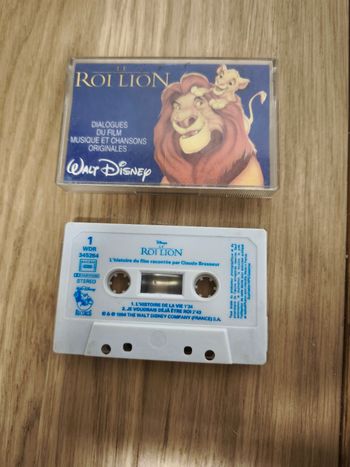 K7 audio Le Roi Lion