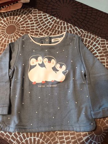 Pull sweat fille 24 mois gemo