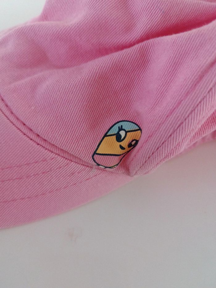 Casquette fille rose glace - photo numéro 2