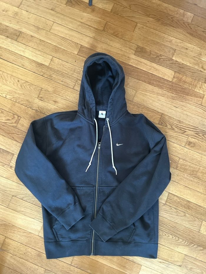 Sweat Nike solo swoosh noir