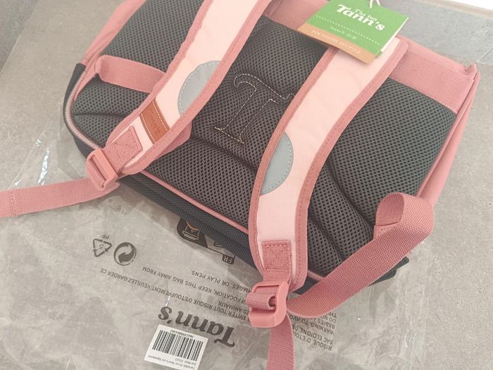 Cartable tann's  rose eva marguerite neuf 35 cm - photo numéro 5