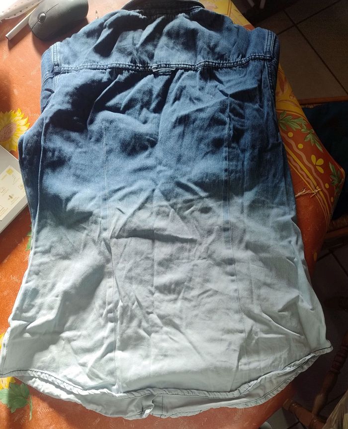 Chemise bleue marine