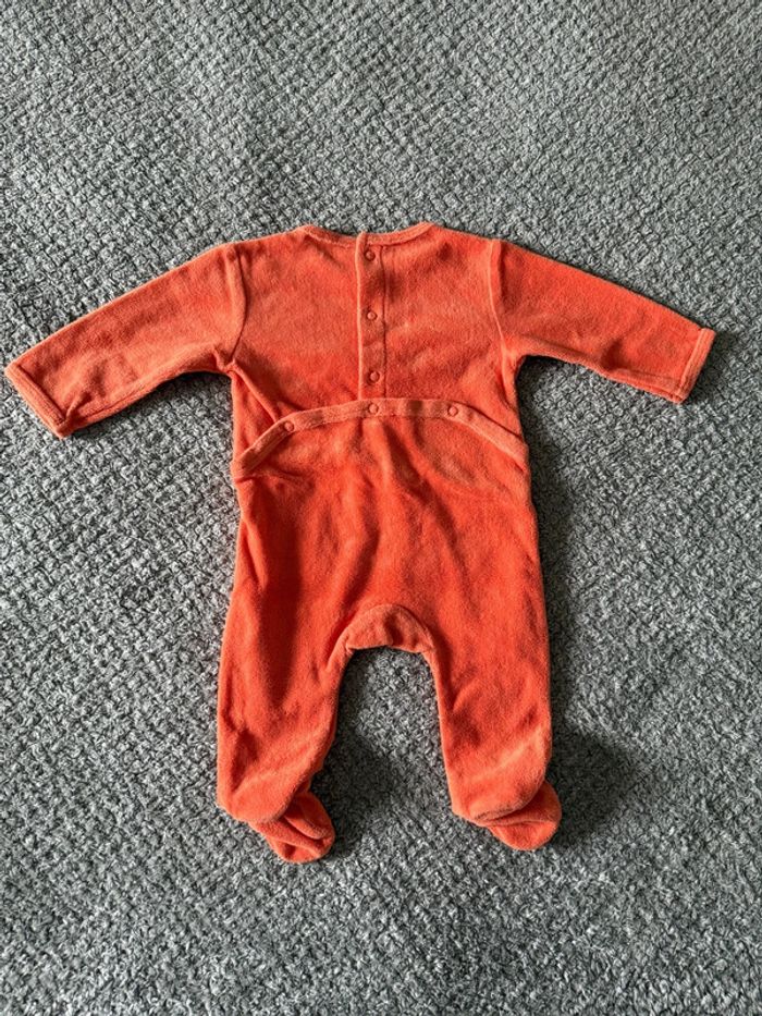 Pyjamas une pièce Halloween citrouille (3mois) - photo numéro 3