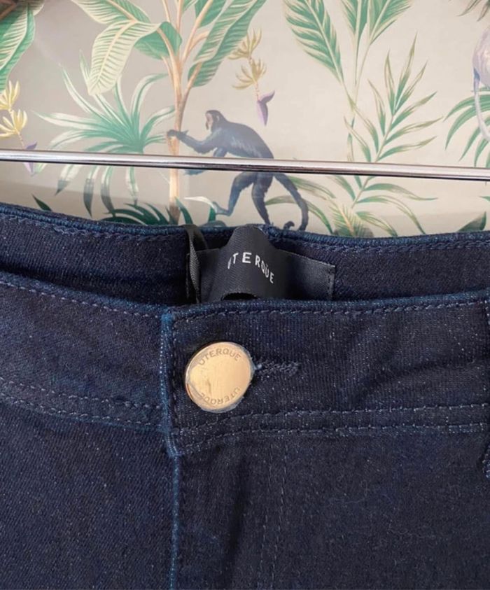 Pantalon pat’d’éléphant neuf uterqüe Pantalon flare Pantalon jean Taille 40 neuf - photo numéro 5