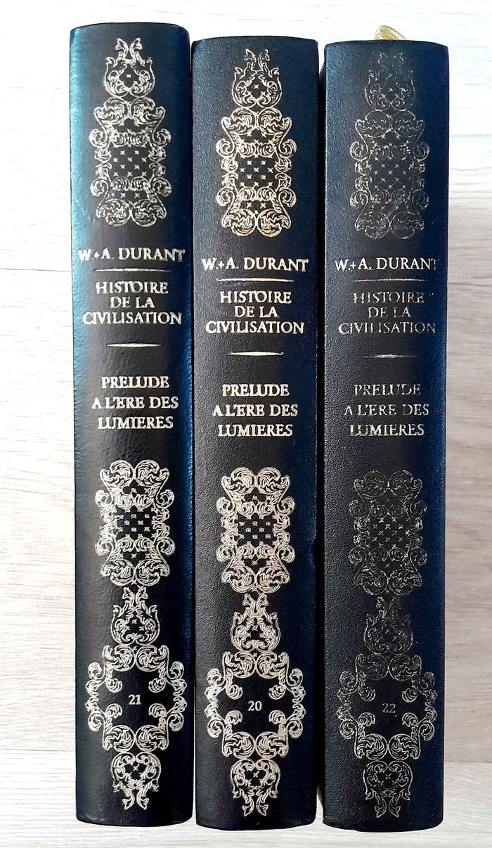 histoire de la civilisation Will et Ariel Durant - prélude à l'ère des Lumières