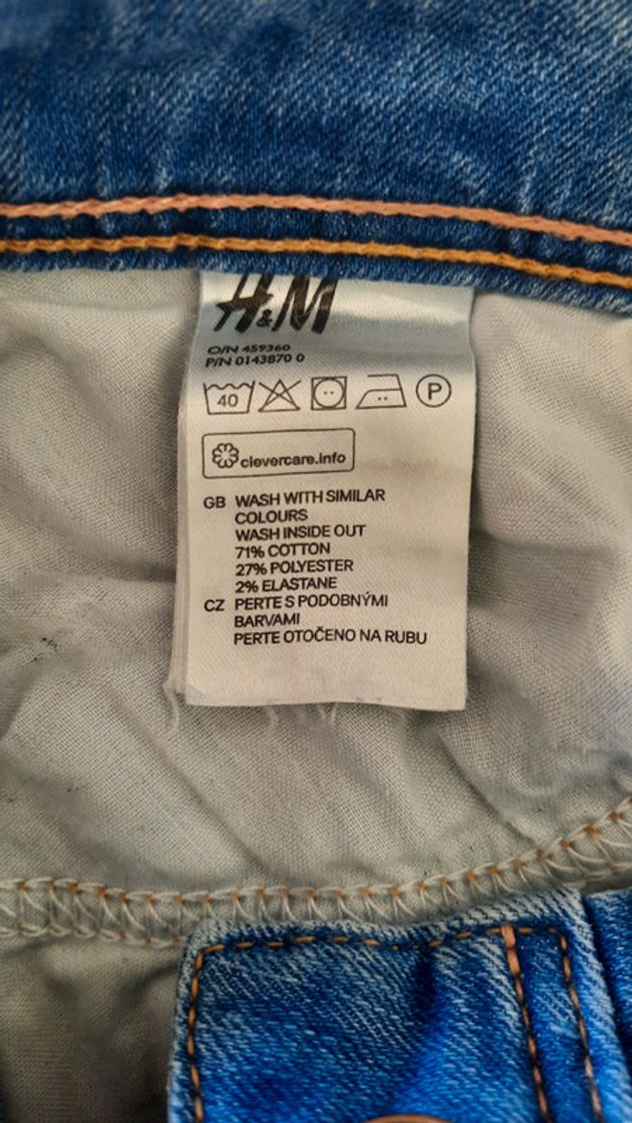 Jean bleu clair H&M Taille 32 - photo numéro 11