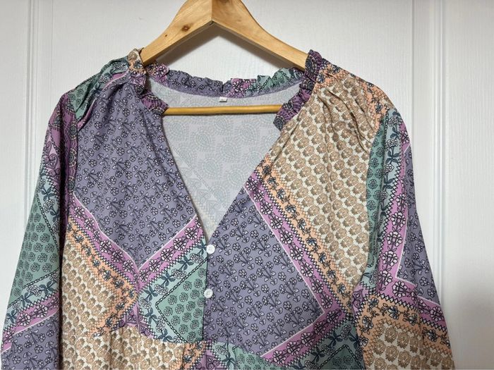 Robe manches 3/4 neuve - photo numéro 4