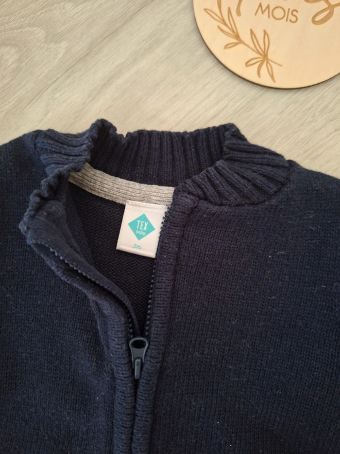 Veste bleue marine - photo numéro 3
