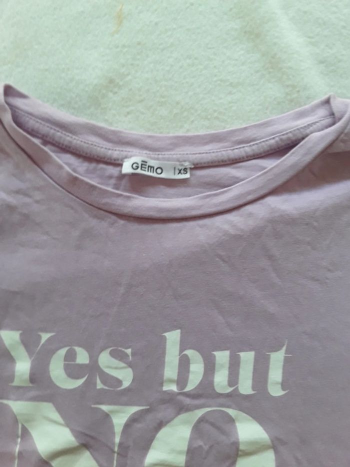 Tshirt rose pale - photo numéro 2