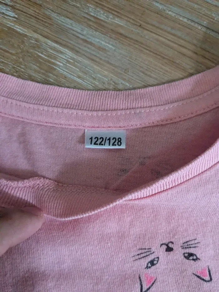 Pyjama fille 7/8 ans chat - photo numéro 4