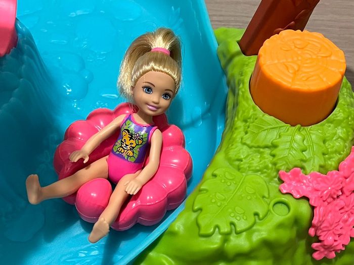 Barbie Coffret Chelsea Rivière de la Jungle Mattel 3+ - photo numéro 4