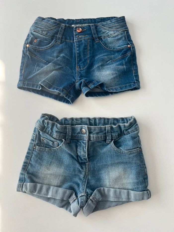 Lot 2 shorts en jeans Kiabi 8 ans