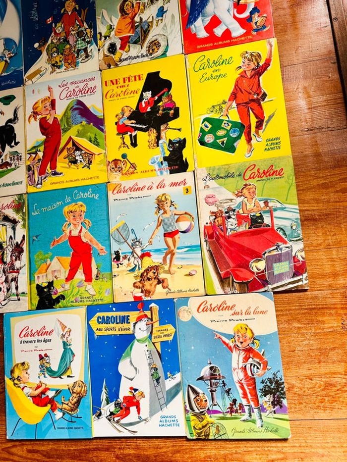 Lot rare intégrale Caroline 15 livres bd Grands albums Pierre Probst Hachette Jeunesse - photo numéro 4