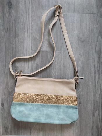 Sac en bandoulière beige