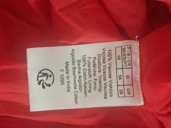 Ensemble d'été rouge Blanche Porte Taille 56 - photo numéro 9