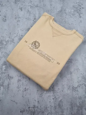 Sweat Eddie Bauer jaune – Taille L Homme (mesures en photos)
