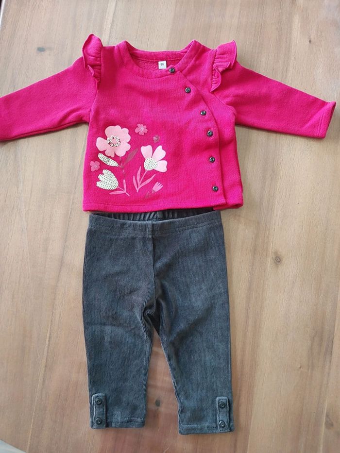 Ensemble automne/hiver 6mois