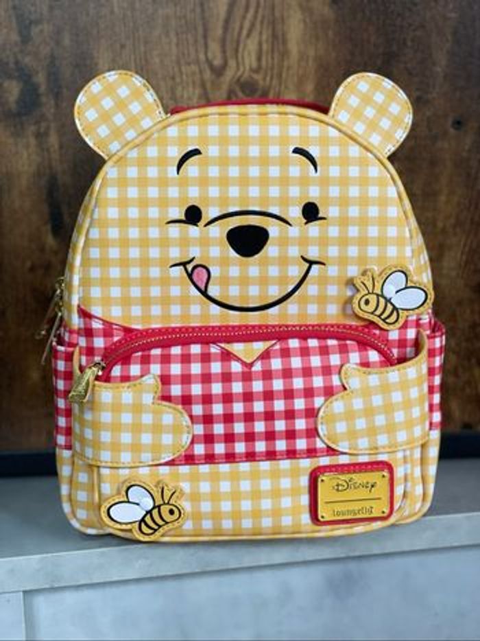 Sac à dos Winnie Vichy Disney Loungefly neuf