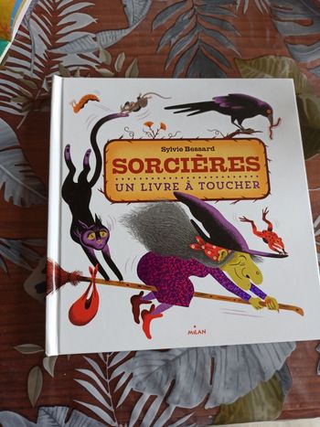 Livre sorcières à toucher