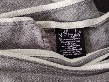 Écharpe de portage à nœuds neobulle 